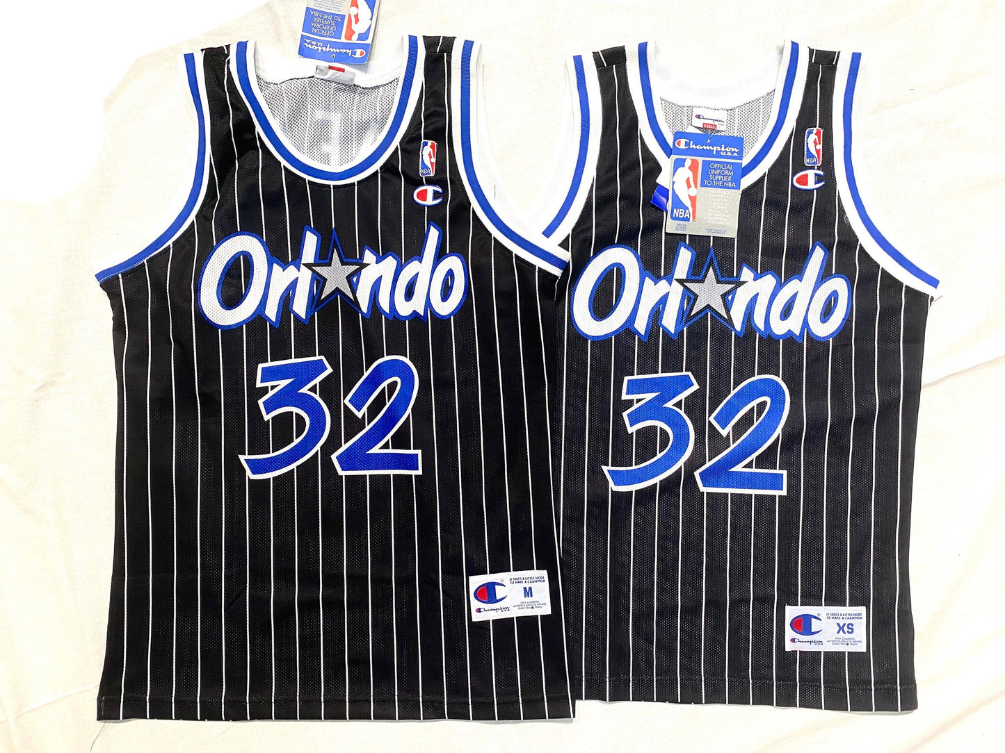 O'Neal 32 Orlando Magic Champions NBA Jersey disponibile sz M e XS
