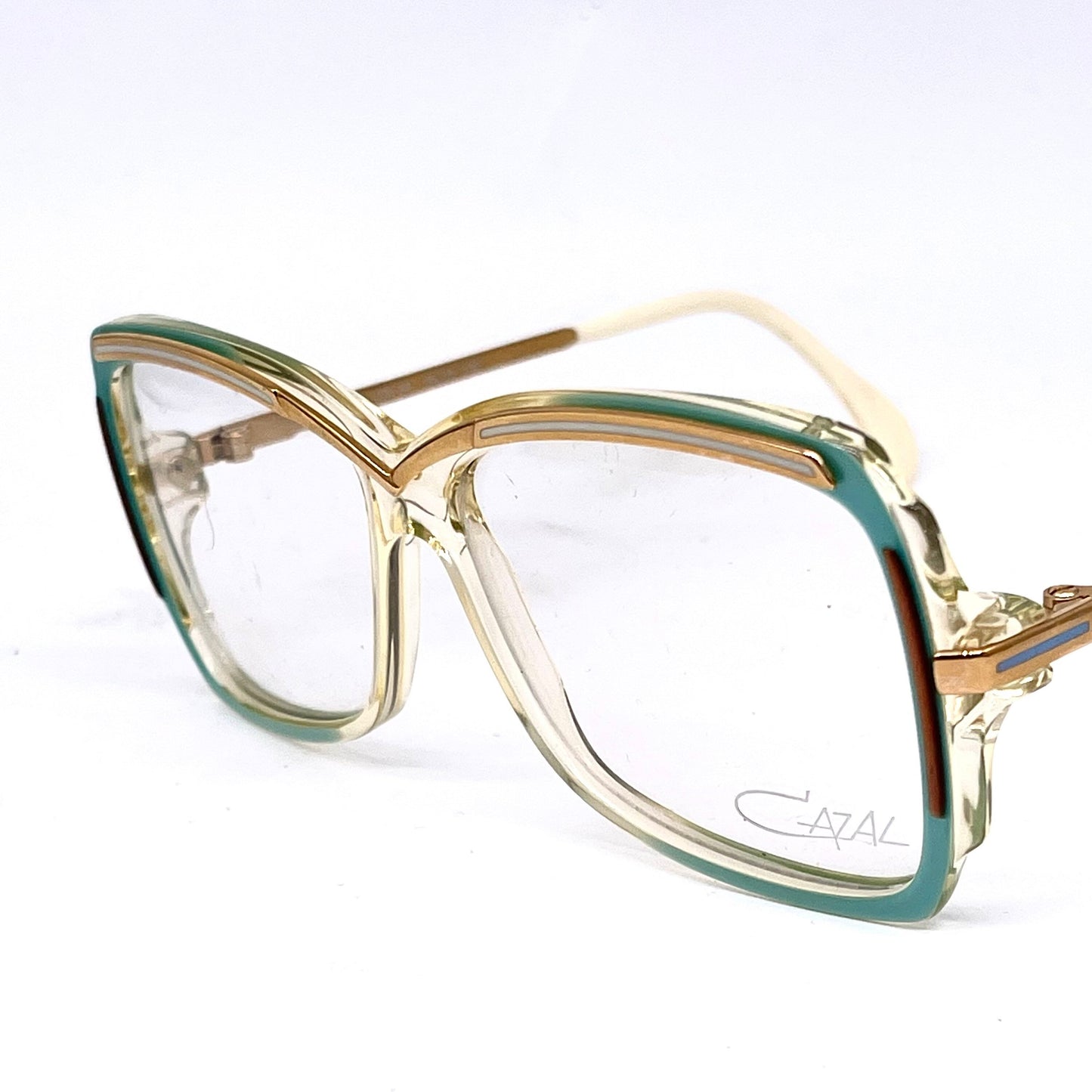 Cazal 117 supreme quality rare creative double color glasses