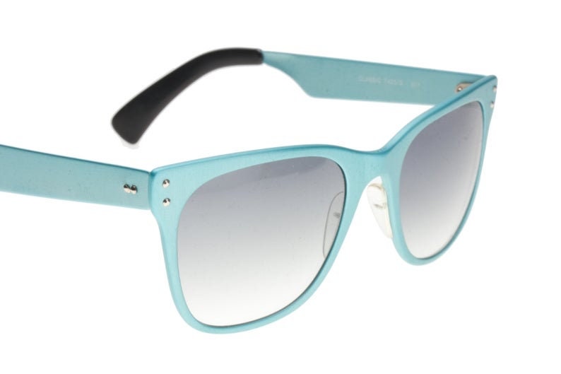 MV Classic wayfarer sunglasses light & Sturdy metal, Matt finish in 4 colorways, NoS 80s Italy