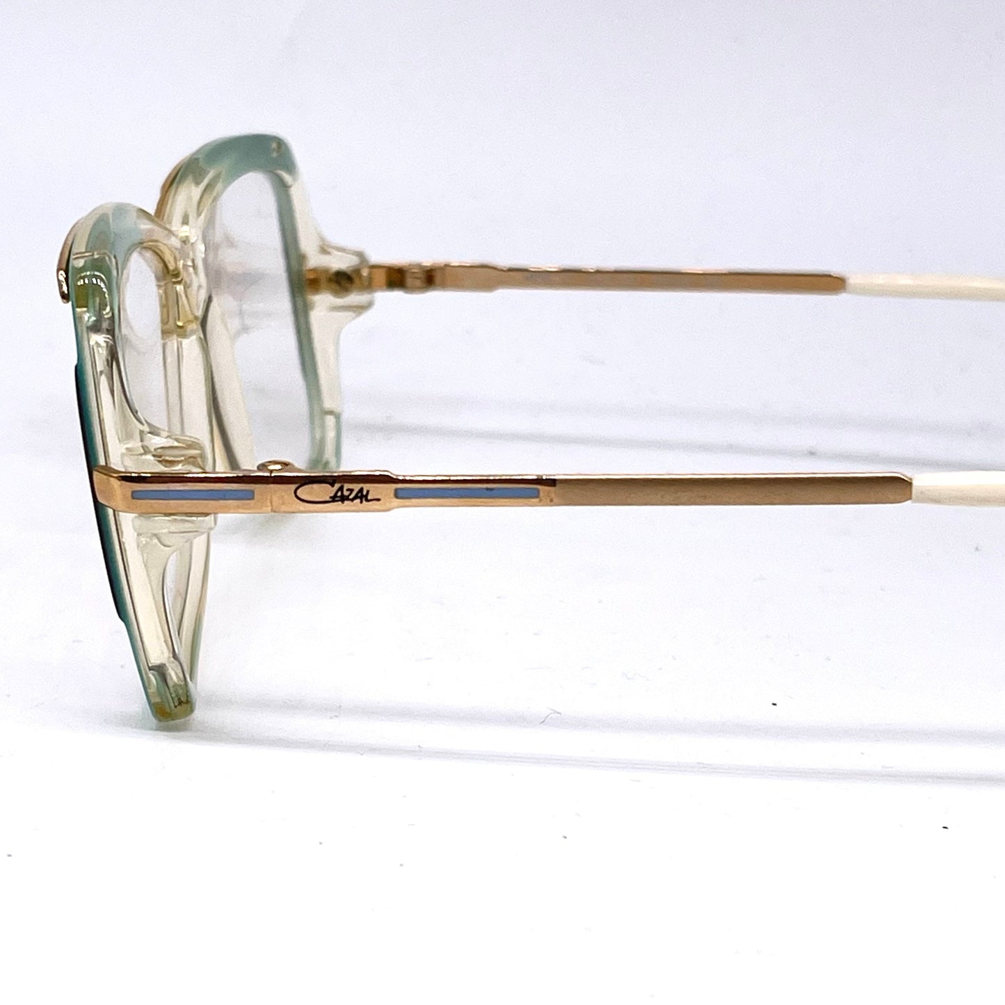 Cazal 117 supreme quality rare creative double color glasses