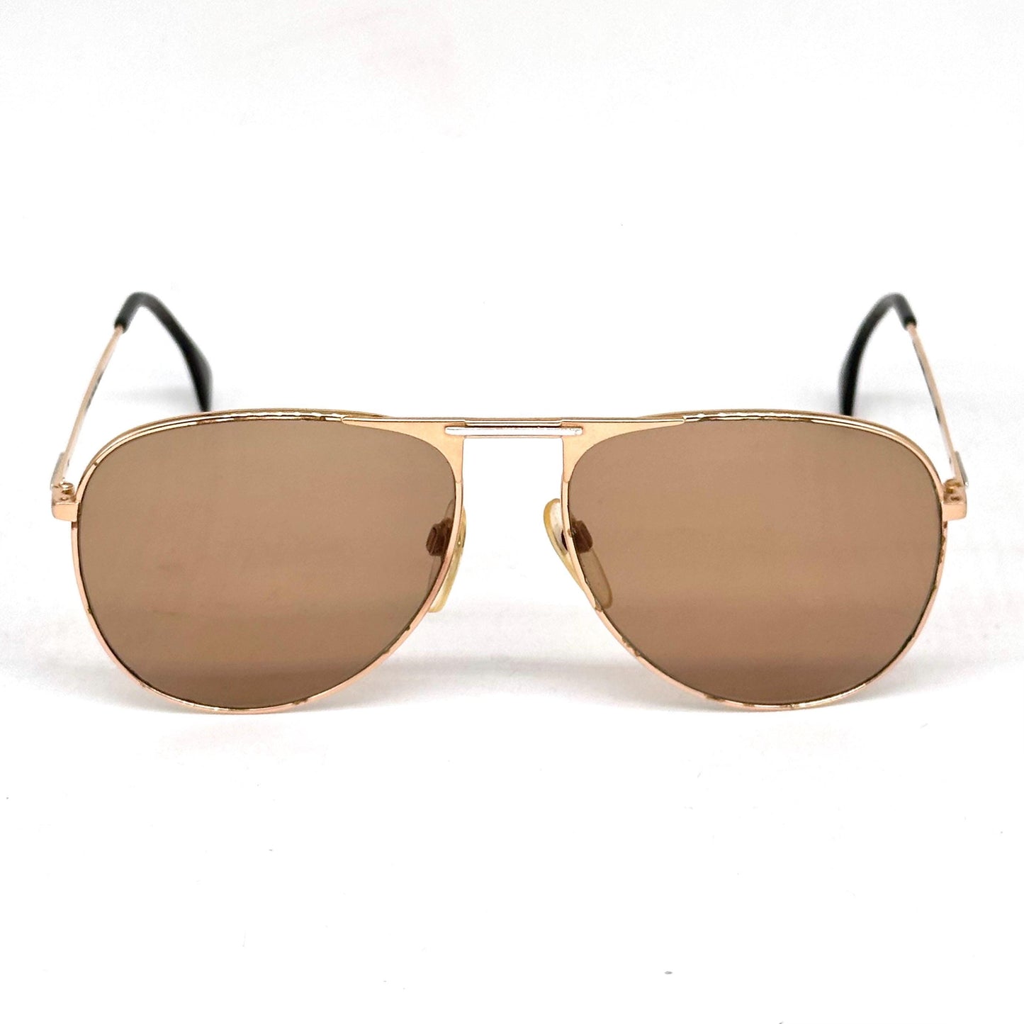 Silhouette 7021 golden aviator sunglasses, 1980s NOS Made in Austria