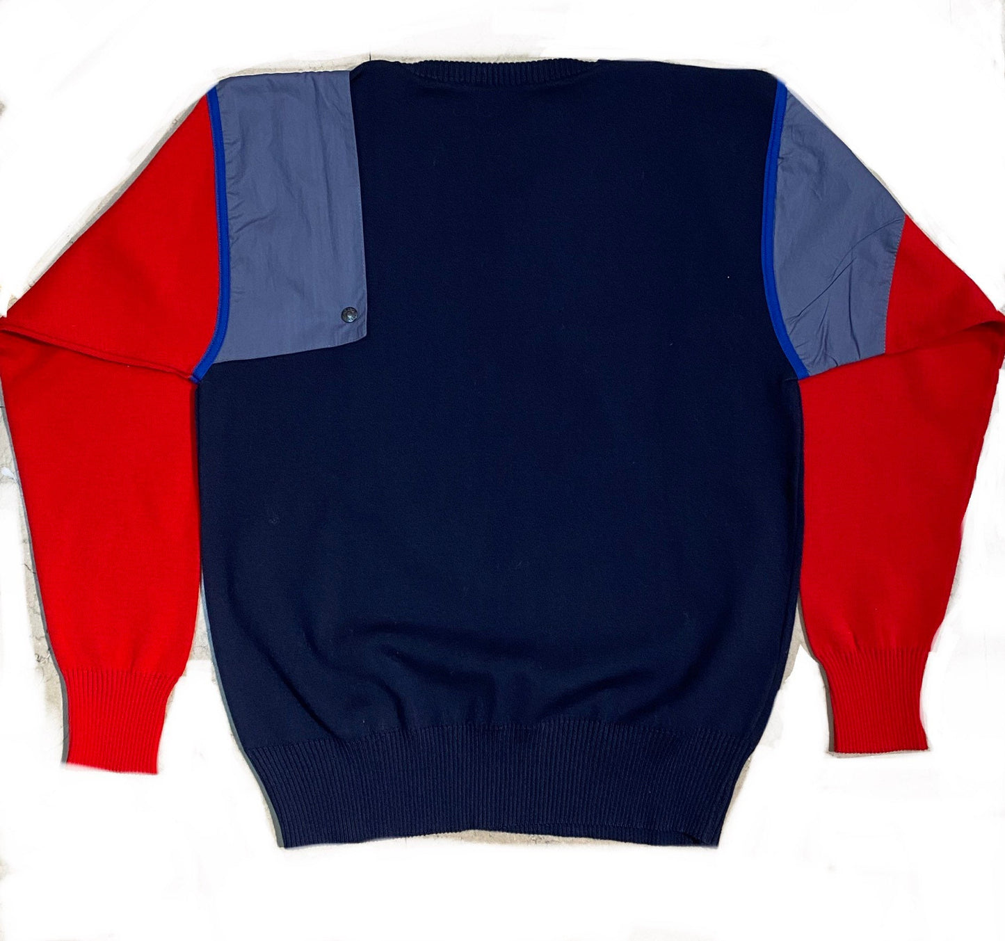 Paul&Shark Yachting BNWT navy wool sailor style jumper w pocket, mint