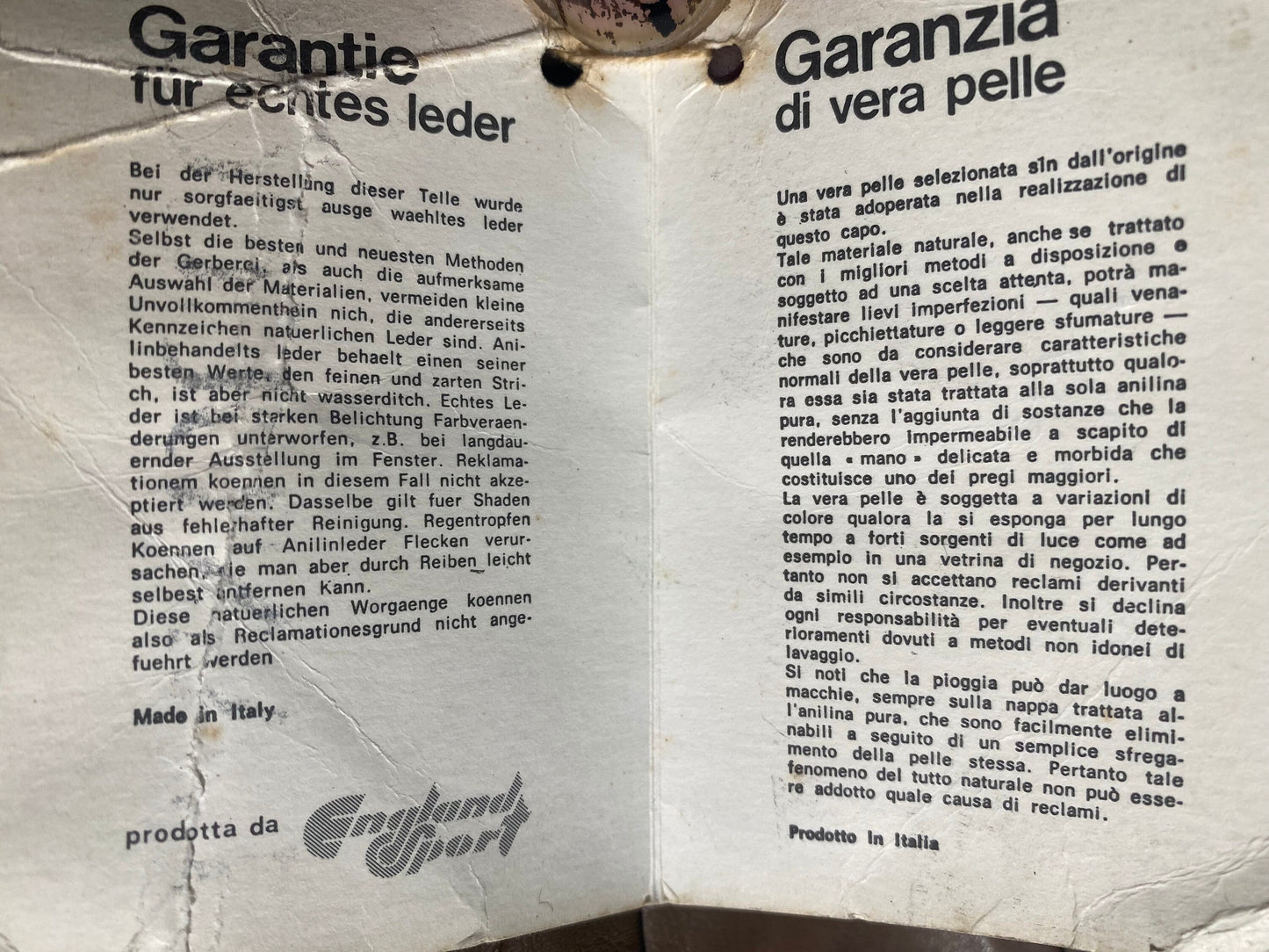 Tan light brown leather trousers, classy straight cut pants made in Italy by Landucci BNWT mint