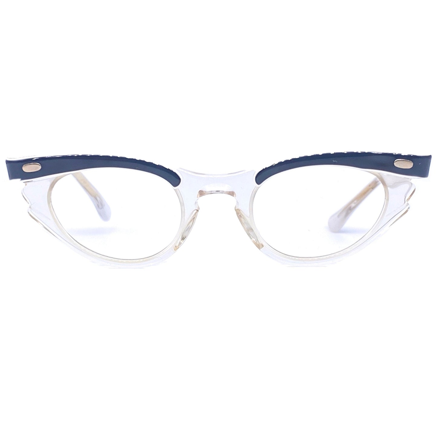 Bausch+Lomb eyeglasses for children cateye transparent/blue, 50s NO