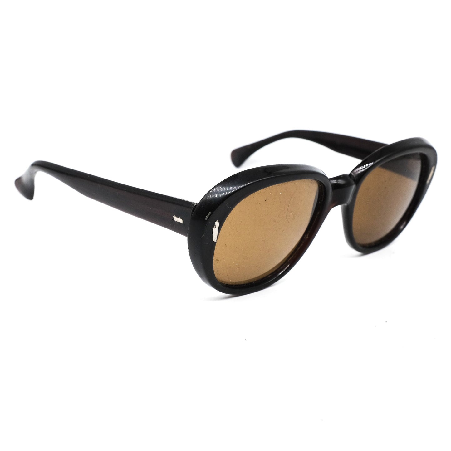 1960s Audrey in Tiffany's breakfast style sunglasses hand made in Italy, 60s NOS mint