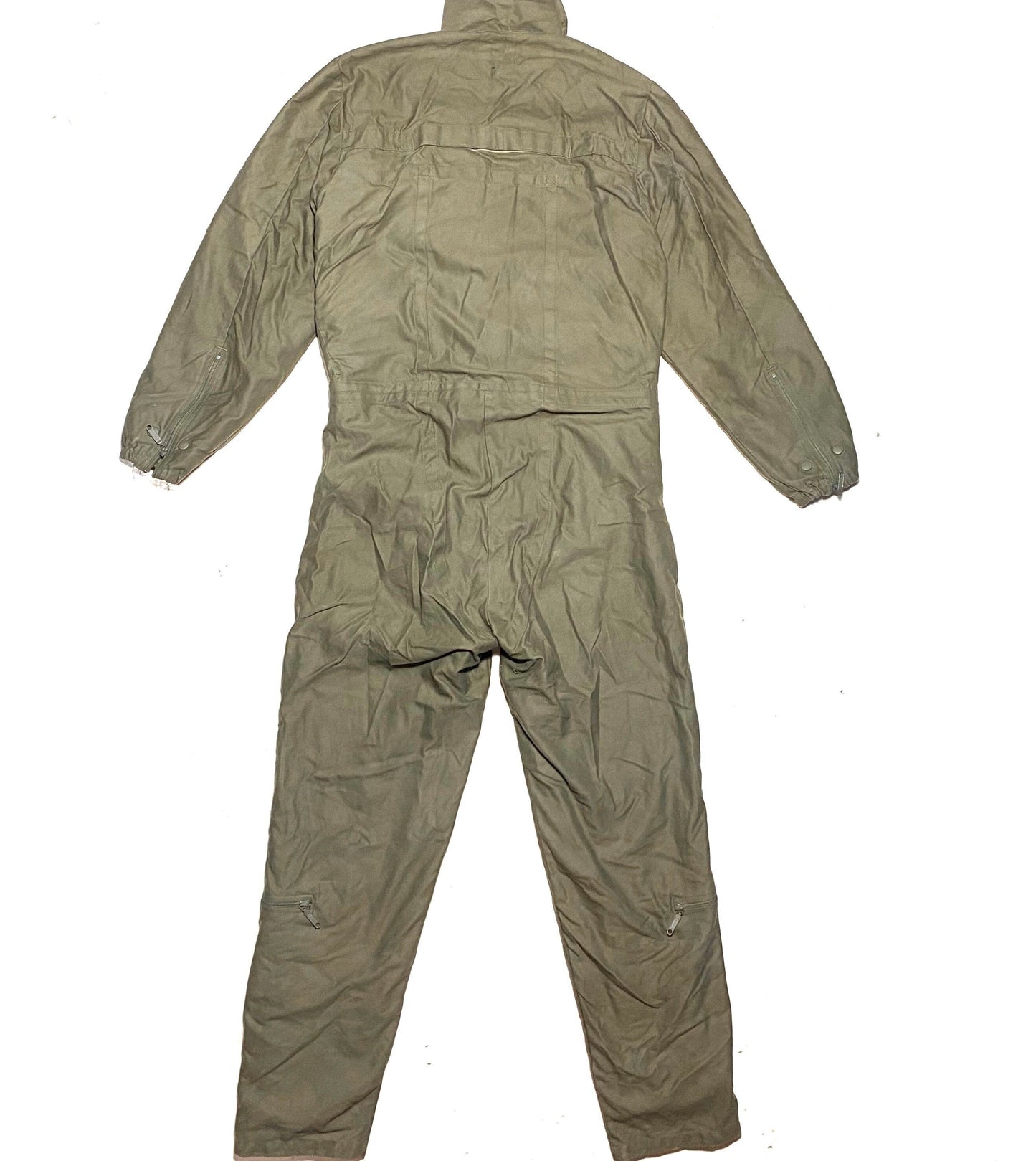 German Army 1970s tank/pilot jumpsuit w detachable fleece lining, mint condition sz XL