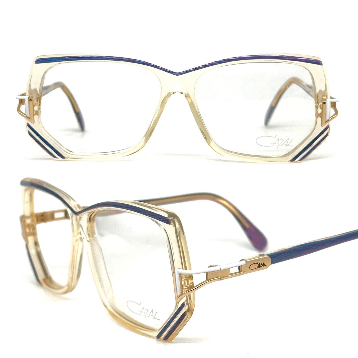 Cazal 176 oversized  eyeglasses frames made in W Germany