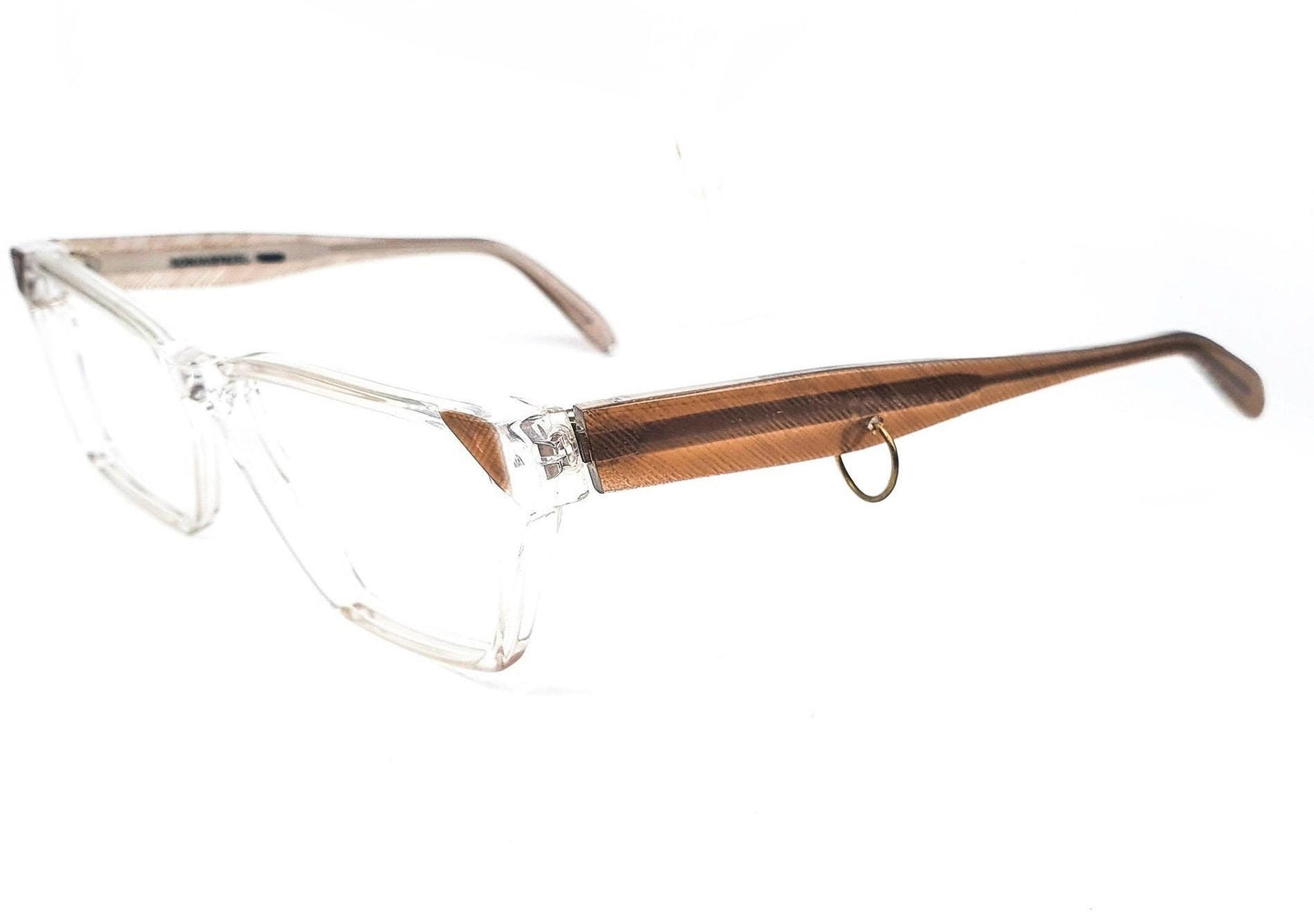 Sonia Rykiel SR-12 clear square cateye frames in 2  colors, NoS 80s France