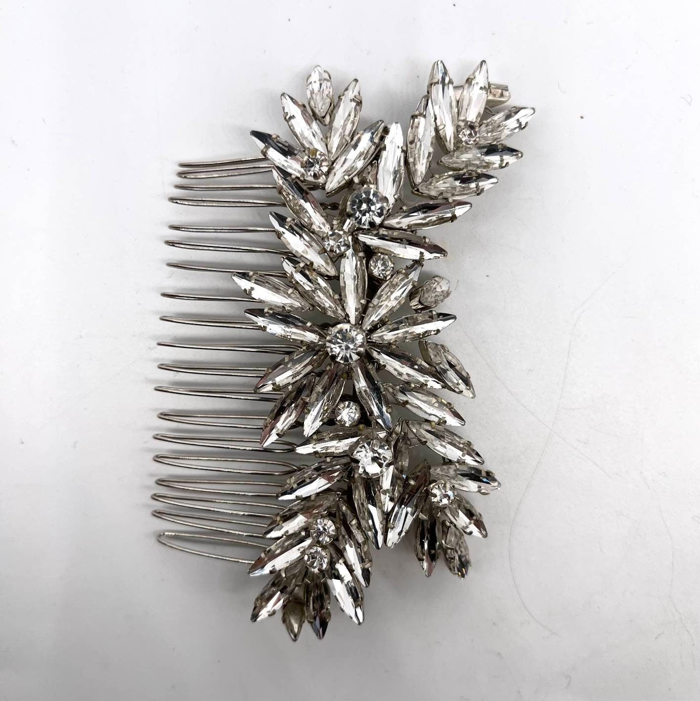 Hair Comb Crystals hand made