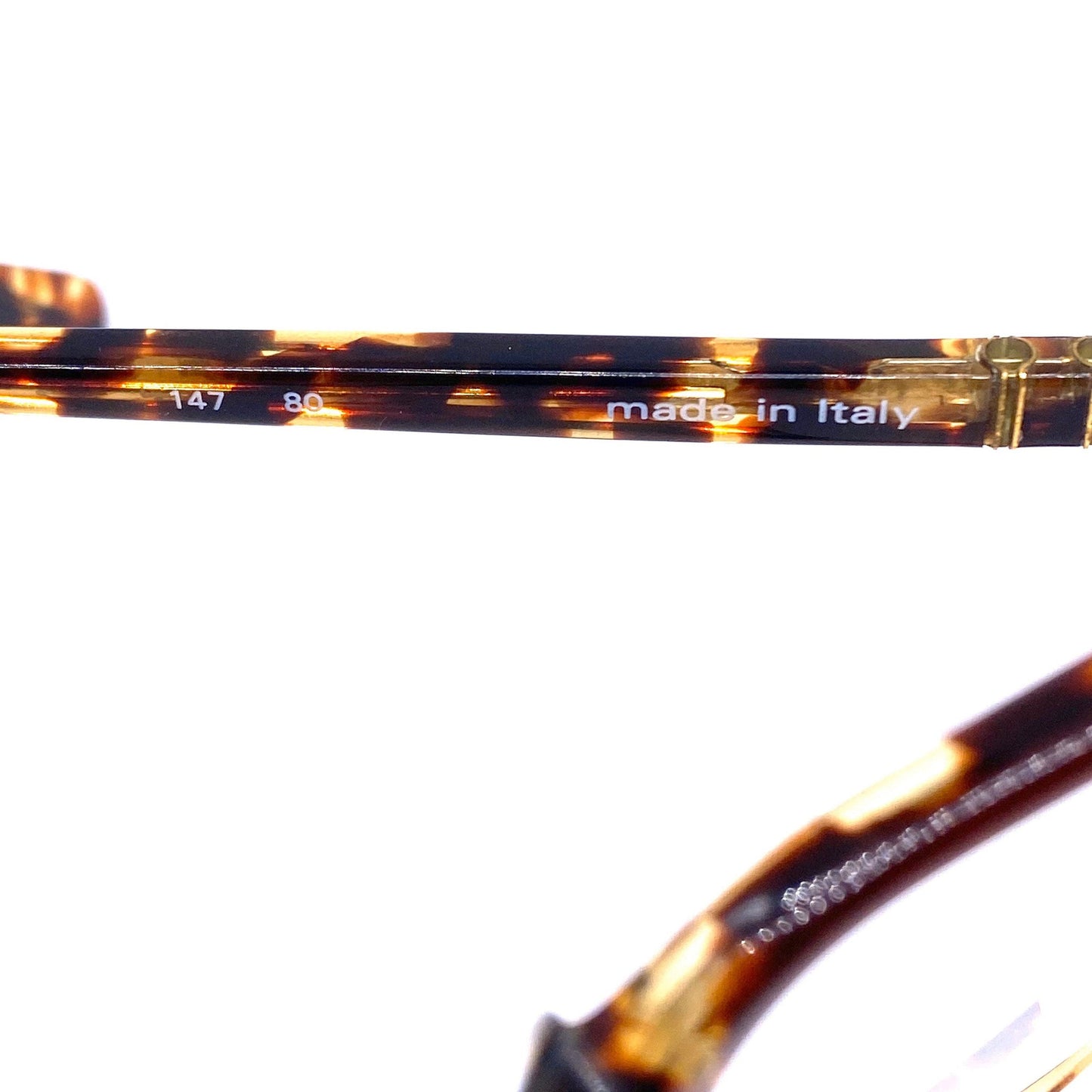 Persol Ratti 301 classy Demi amber eyeglasses frames, geek style, NOS 80s Italy