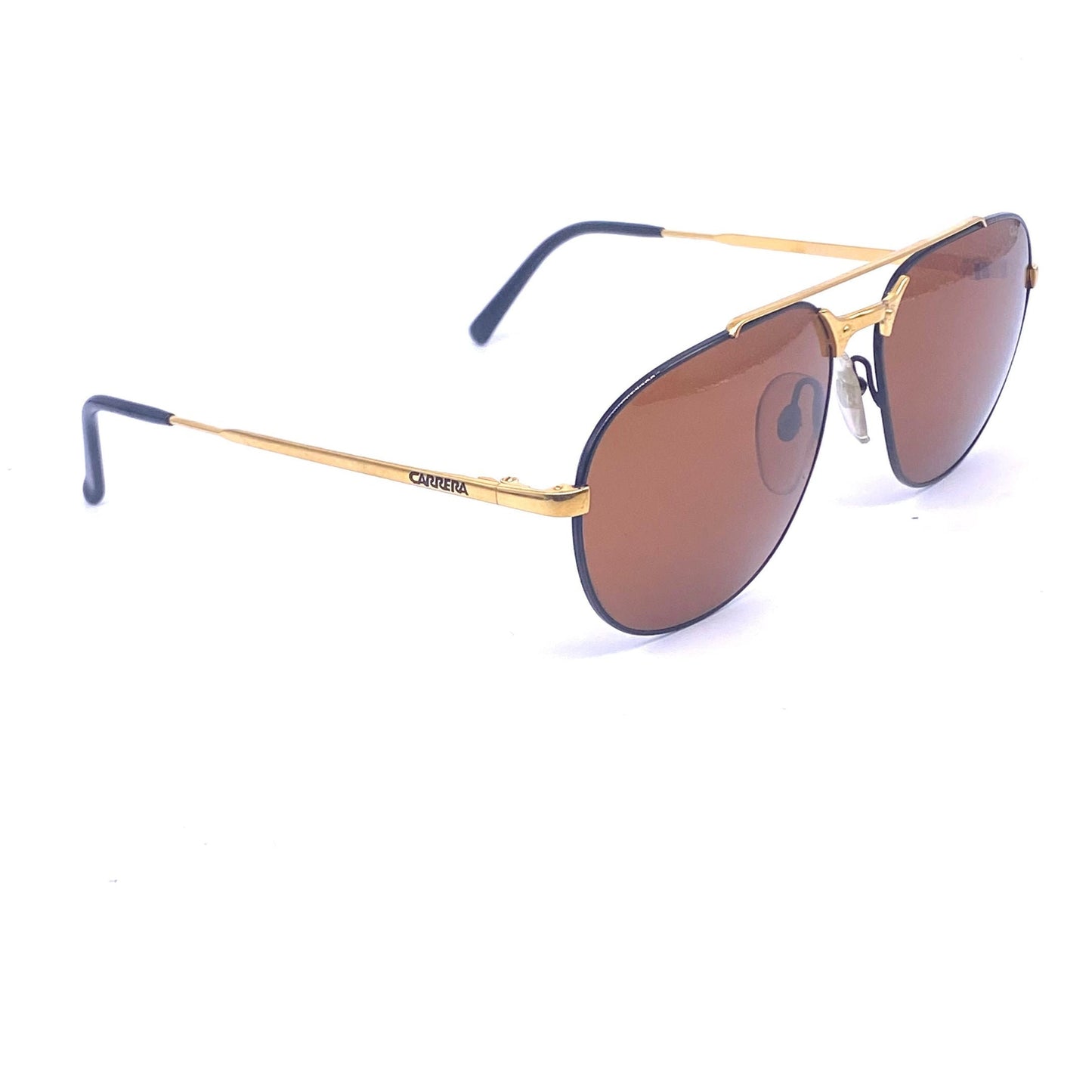 Carrera 5469 luxury aviator sunglasses, gold with black ena