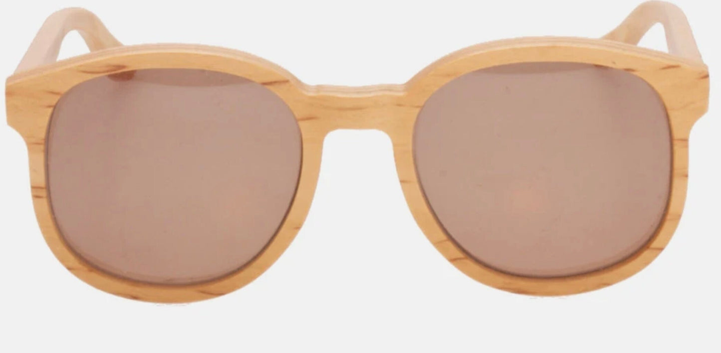 Jean Lempereur pantos real wood sunglasses, Woodline hand crafted in France NOS 80s