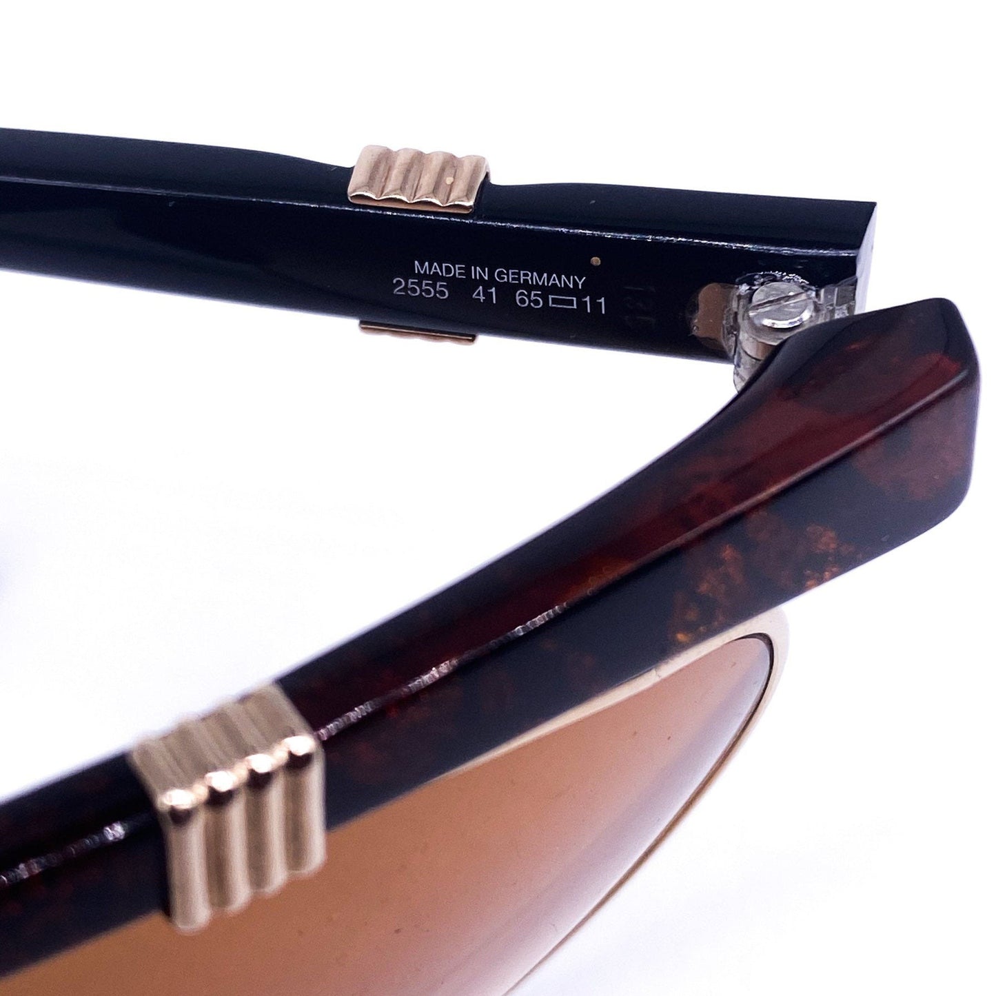 Christian Dior 2555 butterfly oversized sunglasses made in Germany 80s NOS 2col