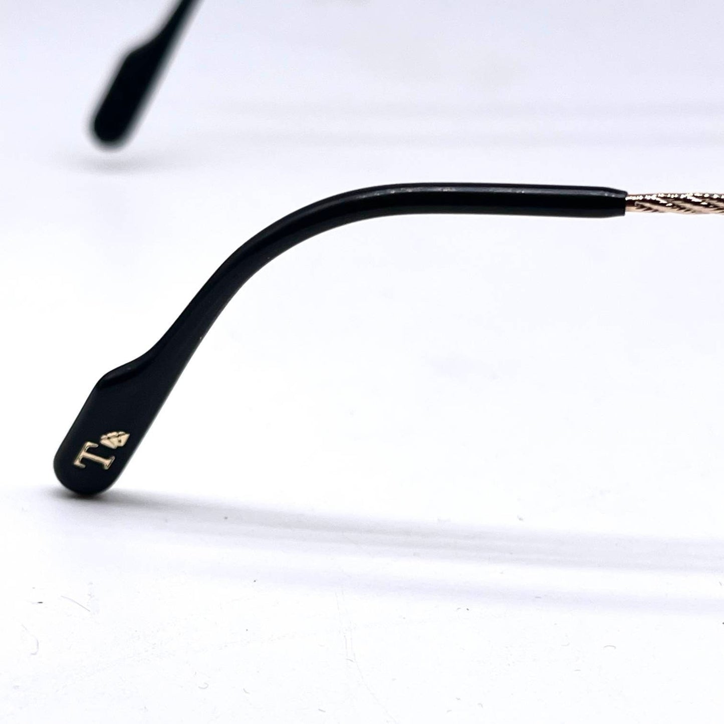 Tiffanys T47 real 23K Gold Plated cateye rope  vintage glasses, Brand new