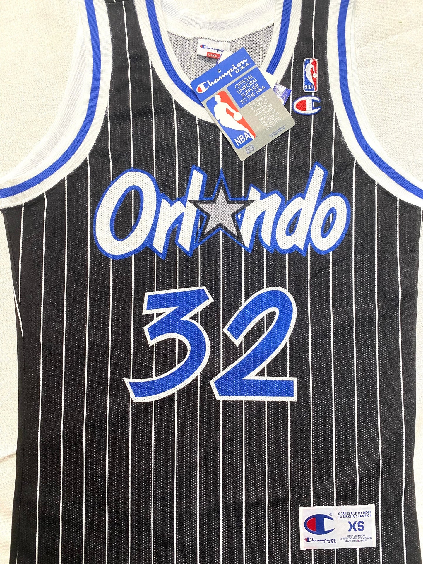 O'Neal 32 Orlando Magic Champions NBA Jersey disponibile sz M e XS