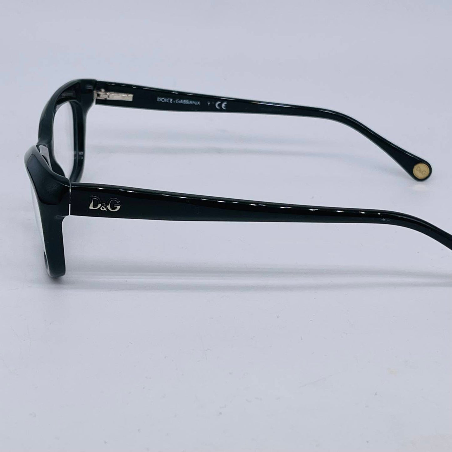 Dolce & Gabbana 1232 classy black Cateye ladies eyeglasses Frames, Y2K NOS mint