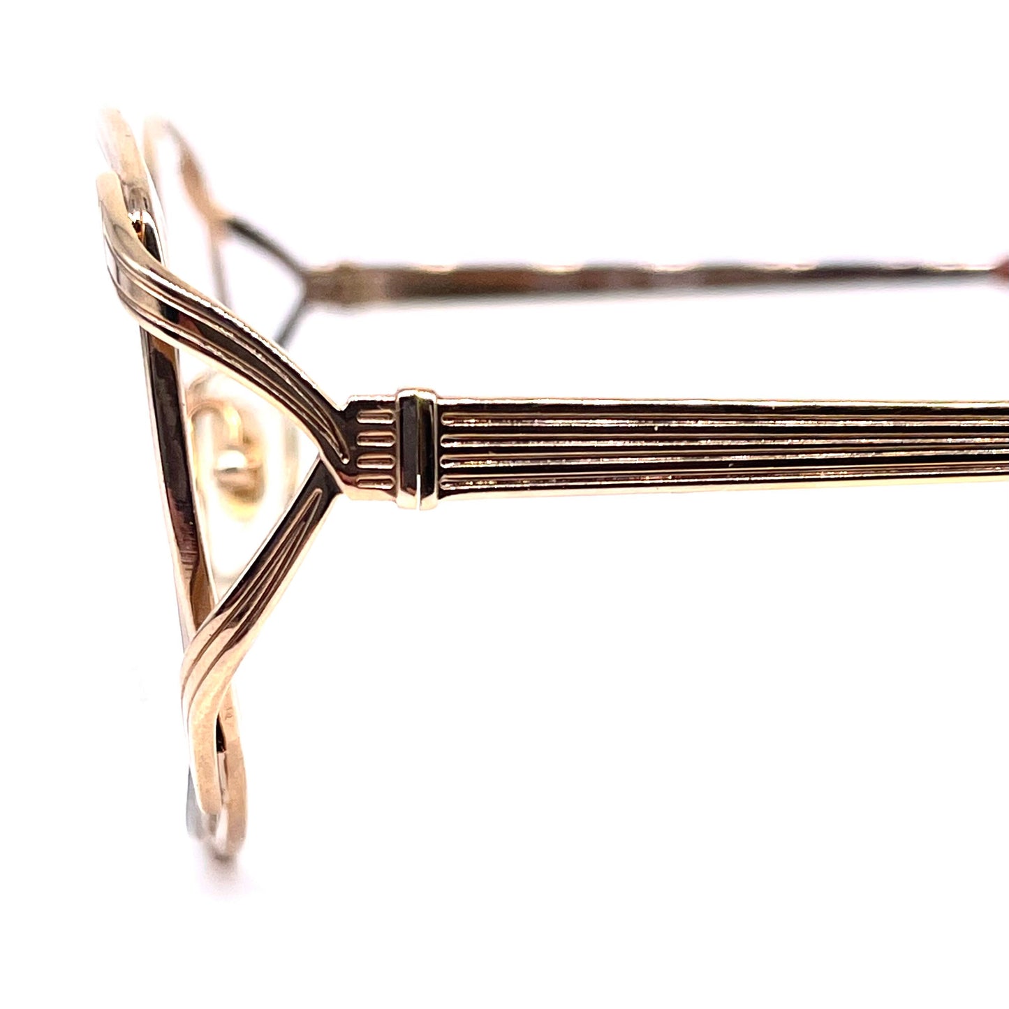 Persol by Ungaro oversized elegant ladies eyeglasses frames hand made in Italy, 80s NOS