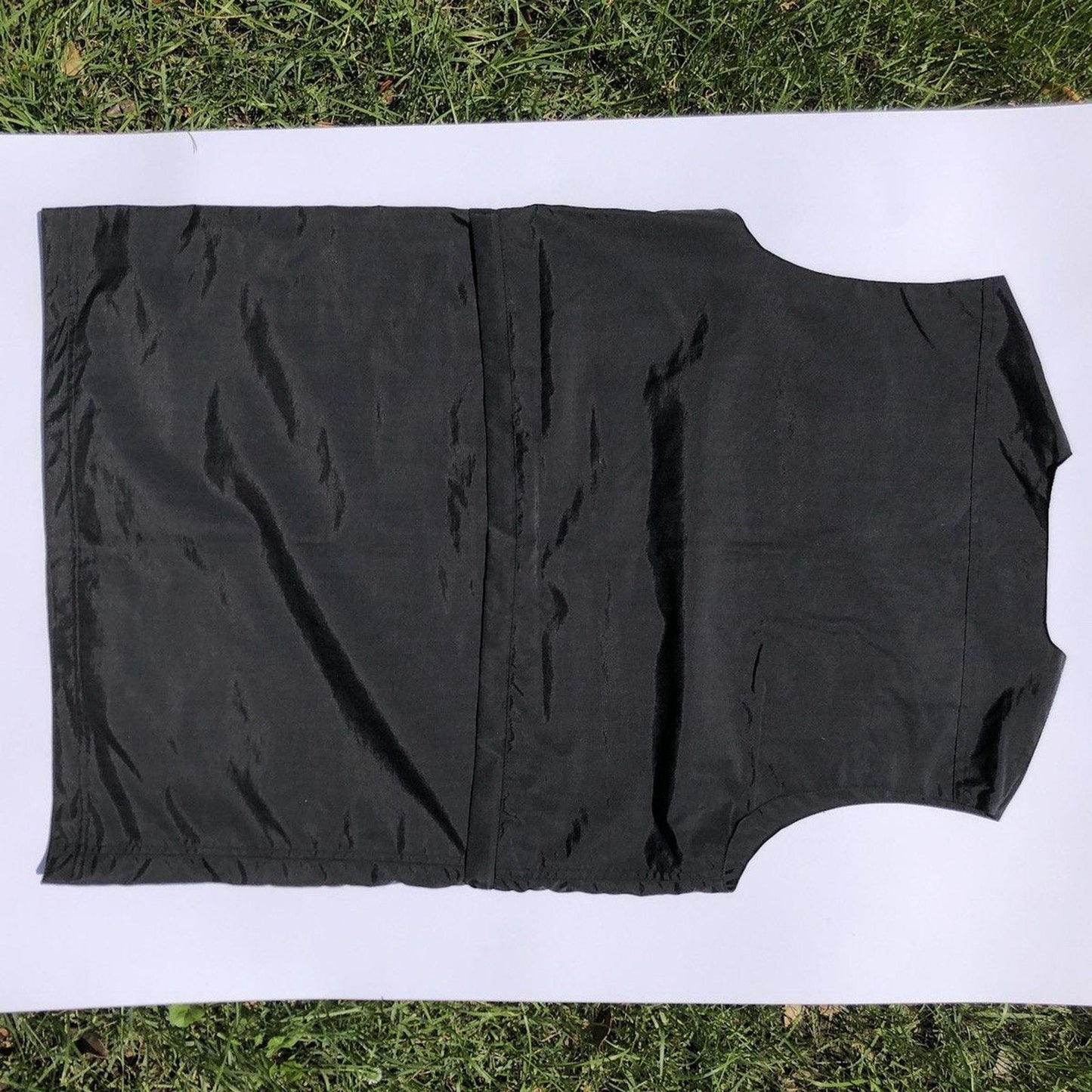 Gianfranco Ferrè black vest full of pockets, NWT 90s Italy