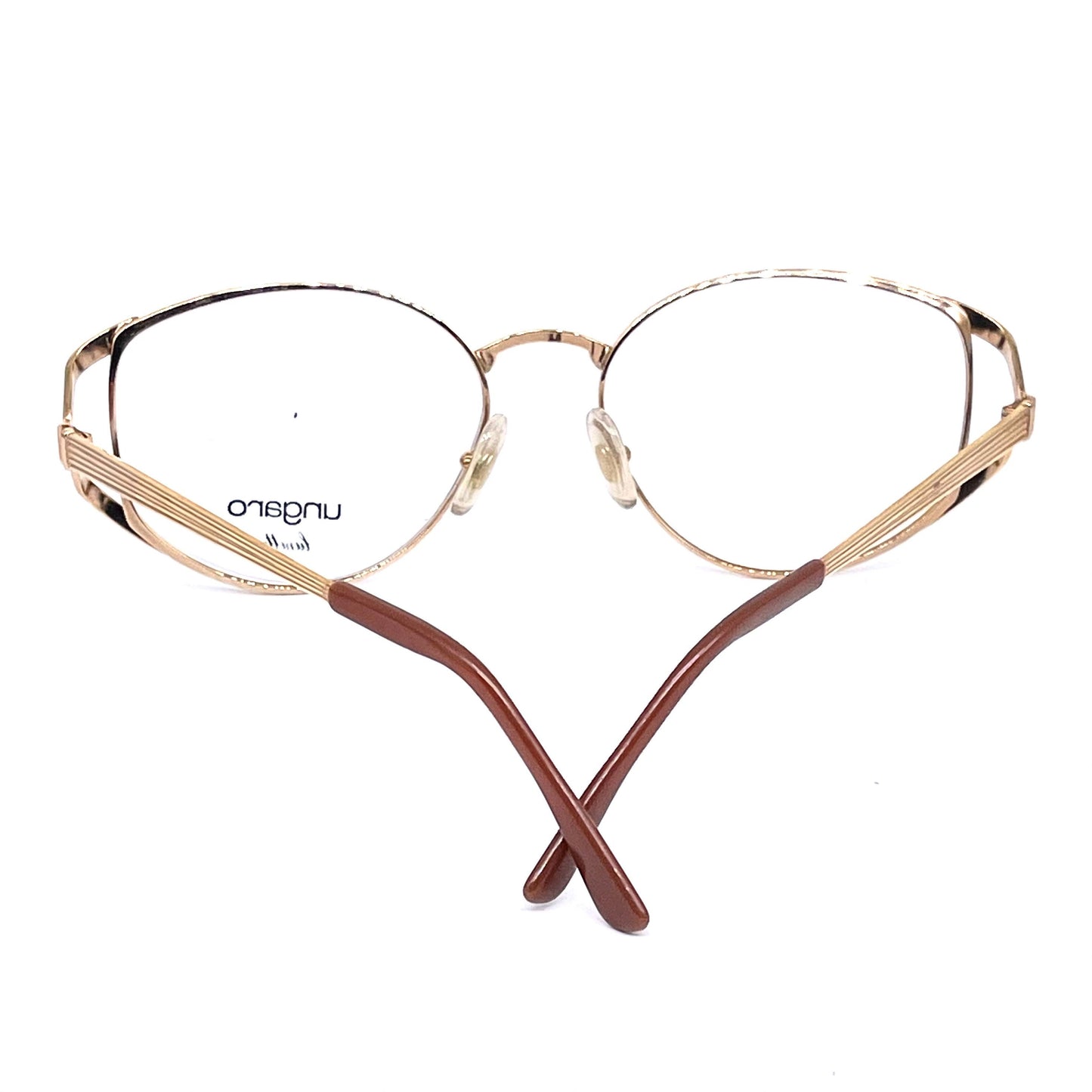 Persol by Ungaro oversized elegant ladies eyeglasses frames hand made in Italy, 80s NOS