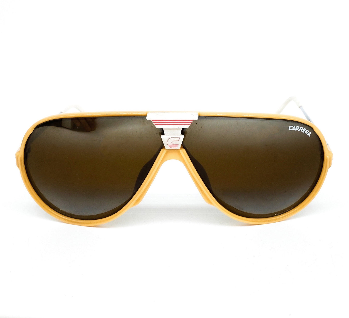 Carrera 5593 sporty aviator sunglasses w snap-off bridge system to substitute the lenses, 2 colorways, NoS 80s