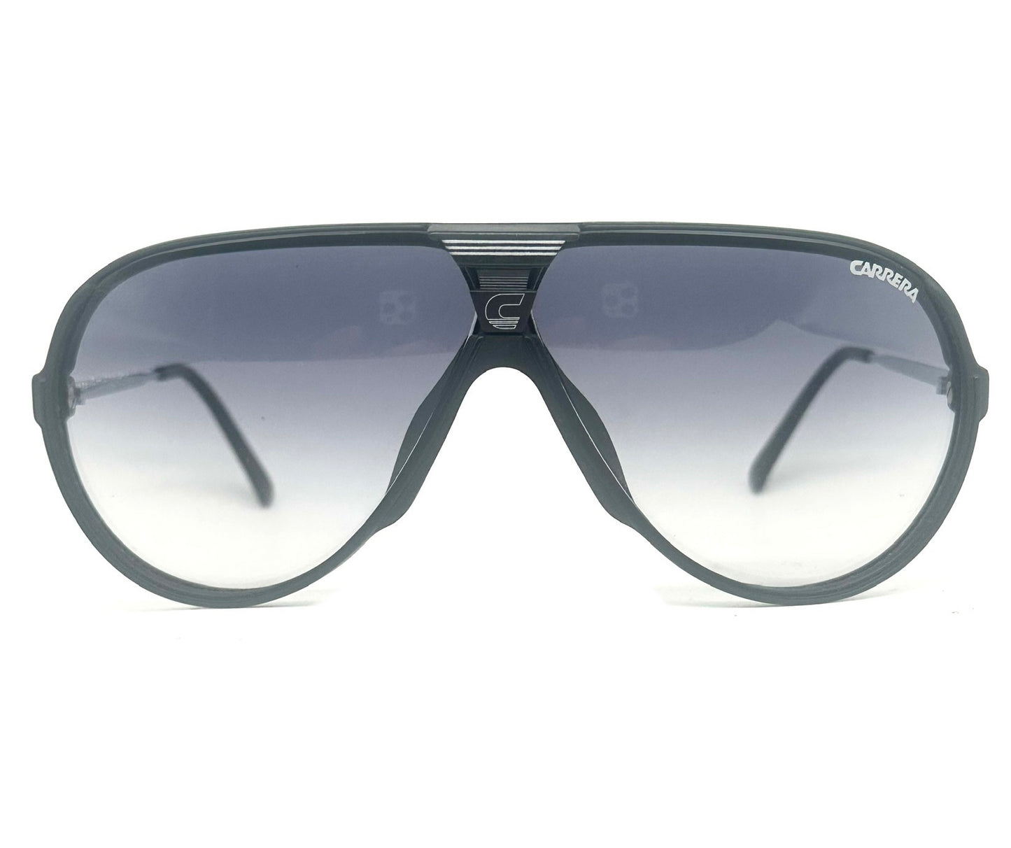 Carrera 5593 sporty aviator sunglasses w snap-off bridge system to substitute the lenses, 2 colorways, NoS 80s