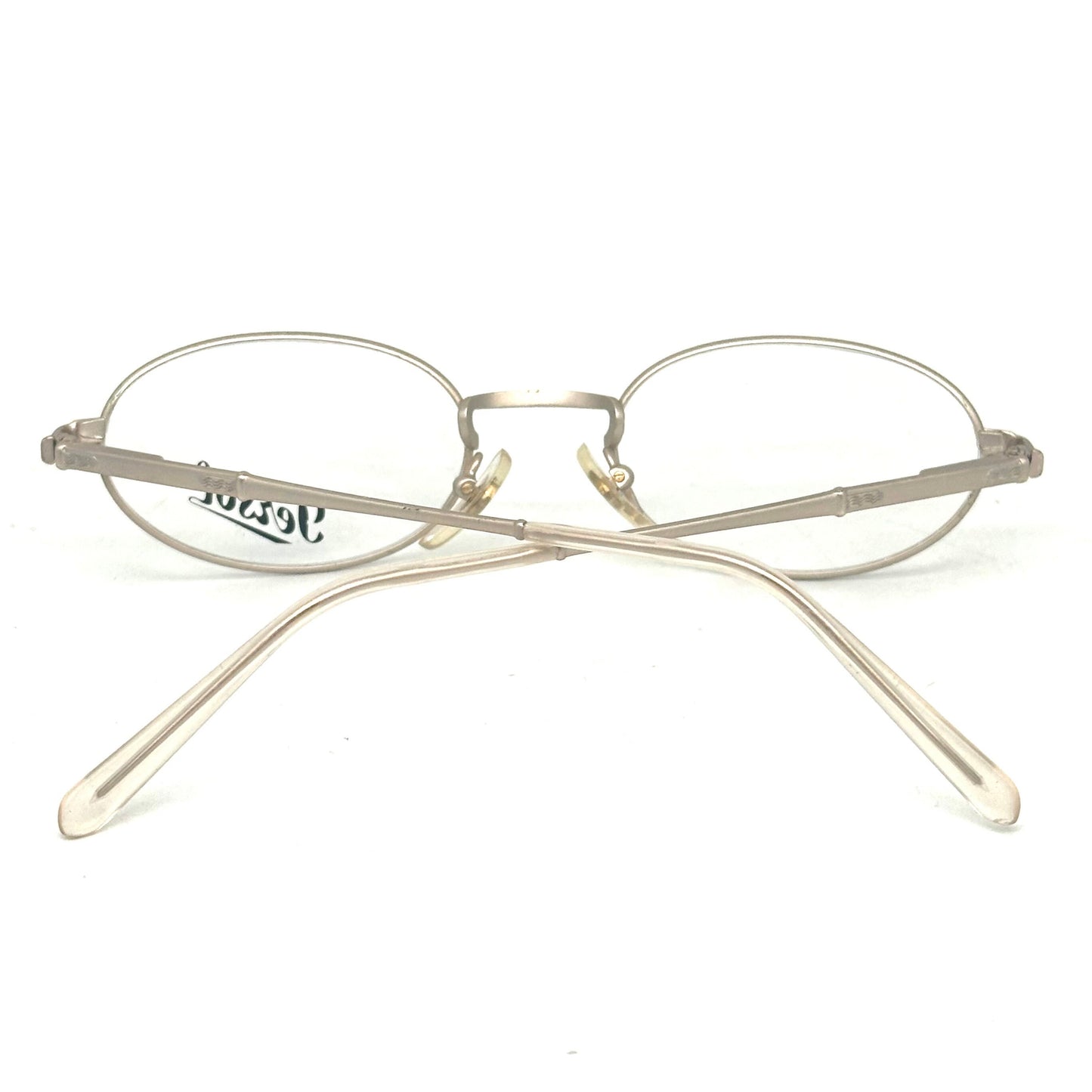 Persol Ratti Magic minimal matte oval eyeglasses  frames made in Italy, 90s NOS