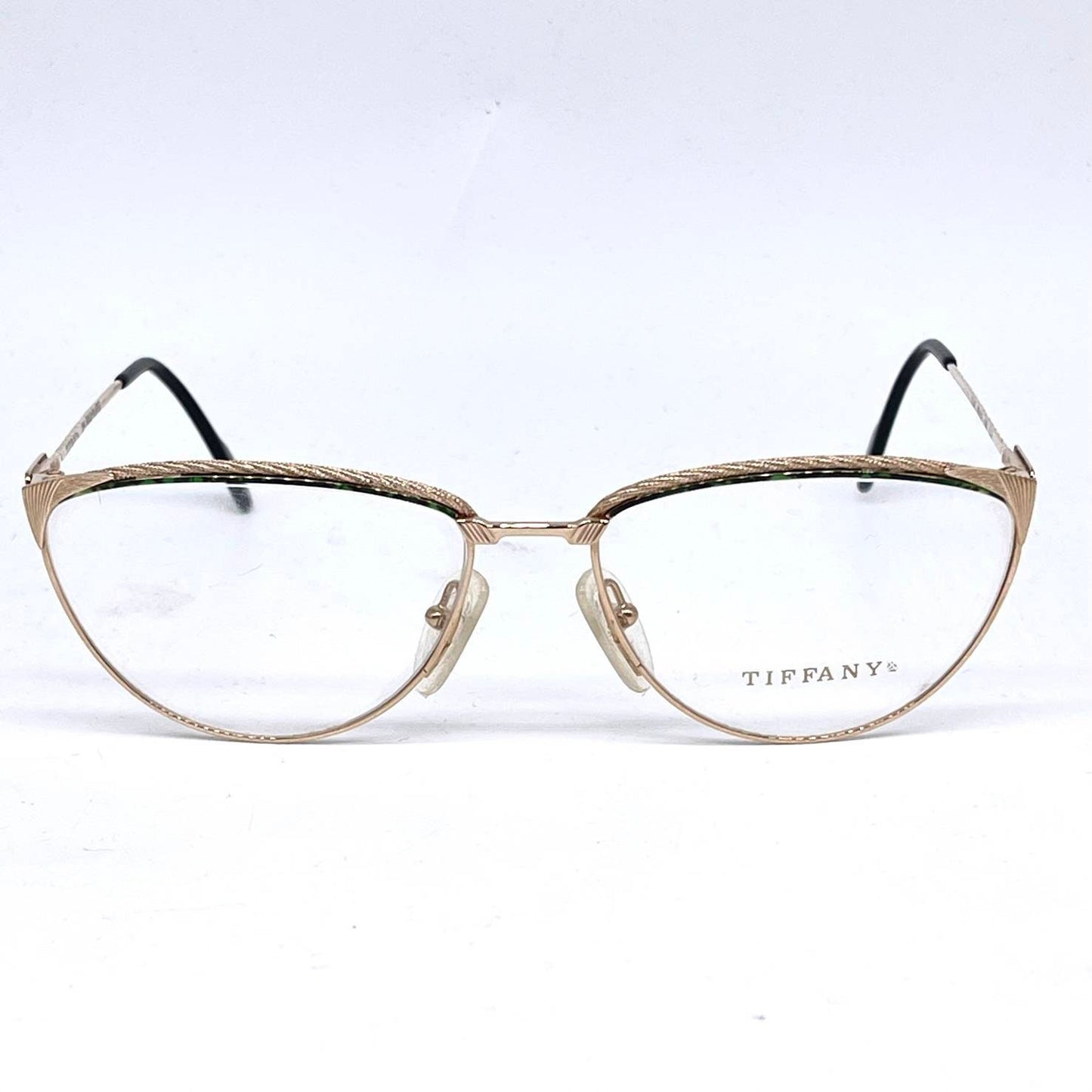 Tiffanys T47 real 23K Gold Plated cateye rope  vintage glasses, Brand new