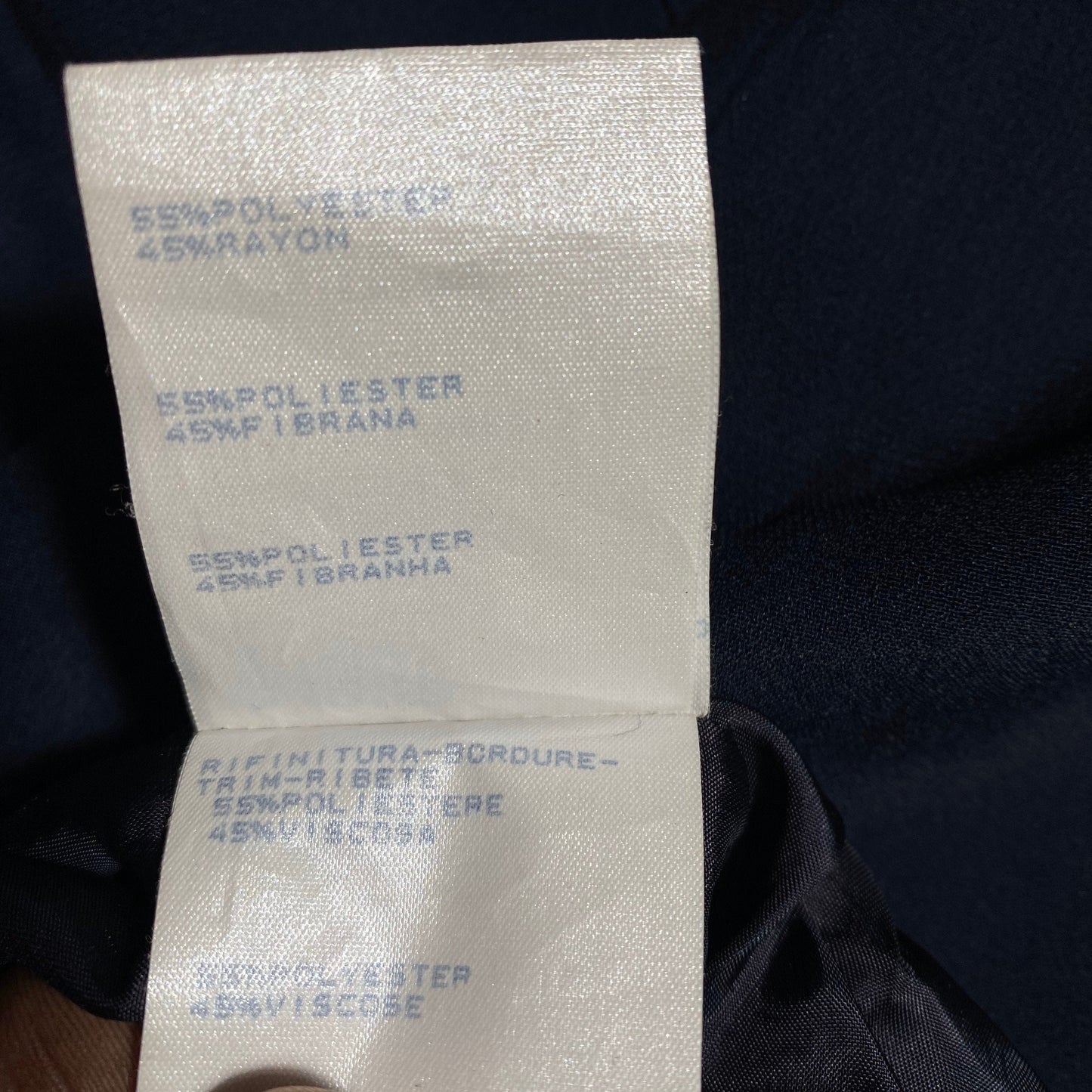 Mimmina 80s black/white baroque embroidered top dress, sz 42 mint condition