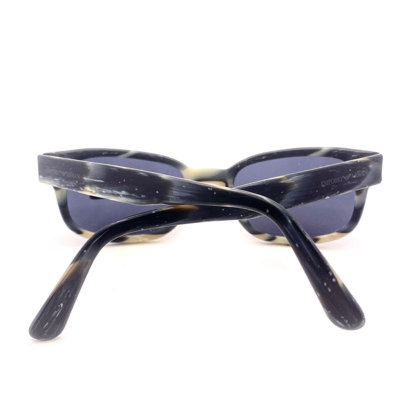Emporio Armani 548S matt marble rectangular sunglasses, 1990s NOS Italy