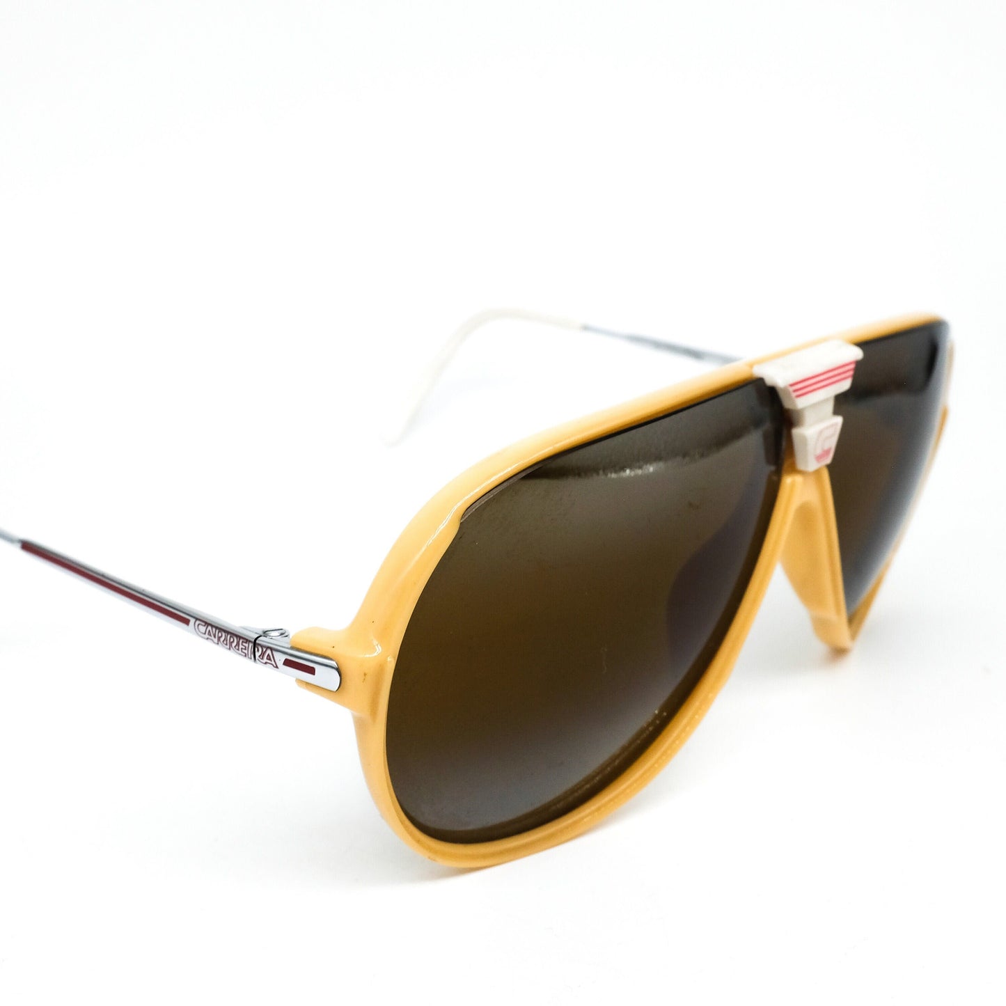Carrera 5593 sporty aviator sunglasses w snap-off bridge system to substitute the lenses, 2 colorways, NoS 80s