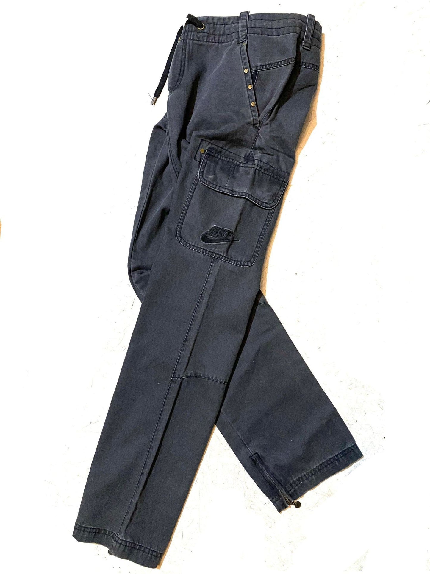 Nike BNWT HipHop Canvas cargo trousers in black or white, sizes, 90s NOS