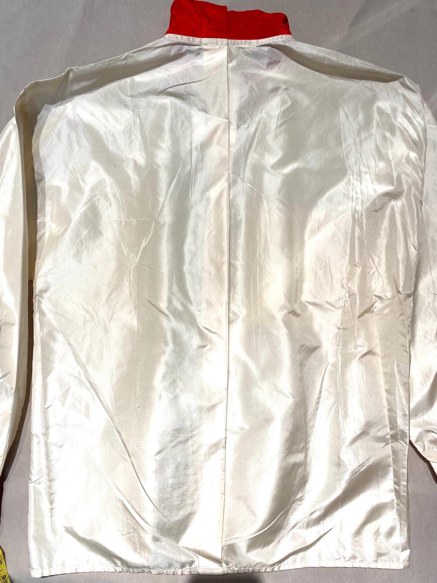 JC de Castelbajac x Iceberg 100% Silk color block pop art shirt size 40 boxy fit