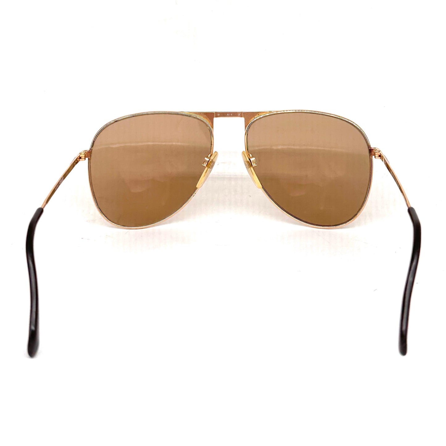 Silhouette 7021 golden aviator sunglasses, 1980s NOS Made in Austria