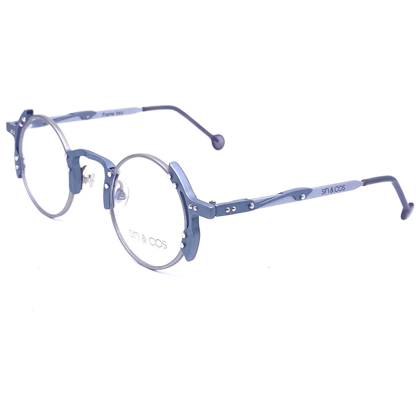 Sin&Cos round avant grade frames / sunglasses steampunk  90s made in Italy