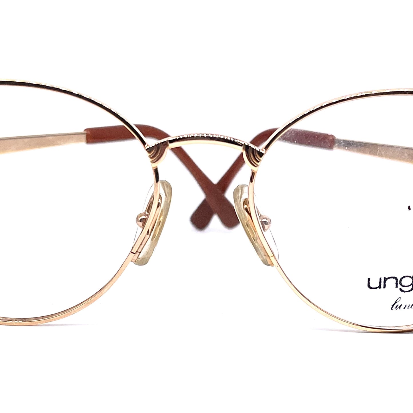 Persol by Ungaro oversized elegant ladies eyeglasses frames hand made in Italy, 80s NOS