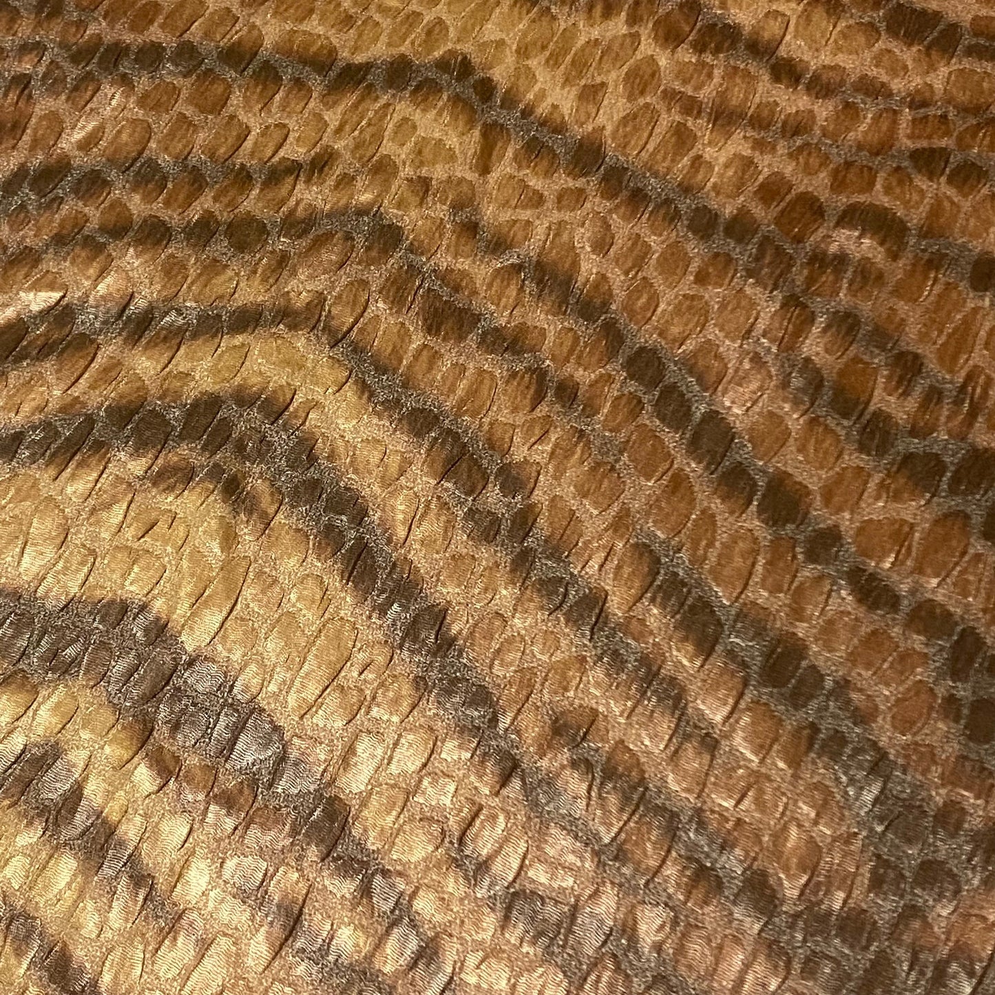 SuperBig Paris animalier tiger+alligator texture blazer+tanktop set