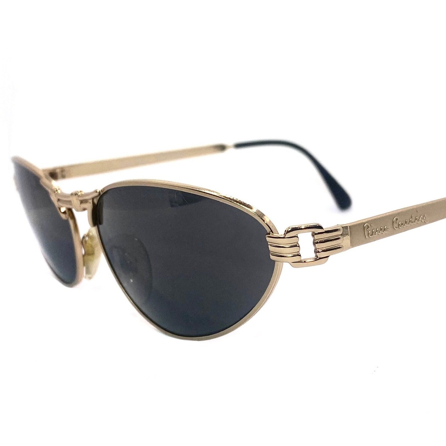 Pierre Cardin 8512/S  cateye sunglasses gold made in France in the 80s, NOS