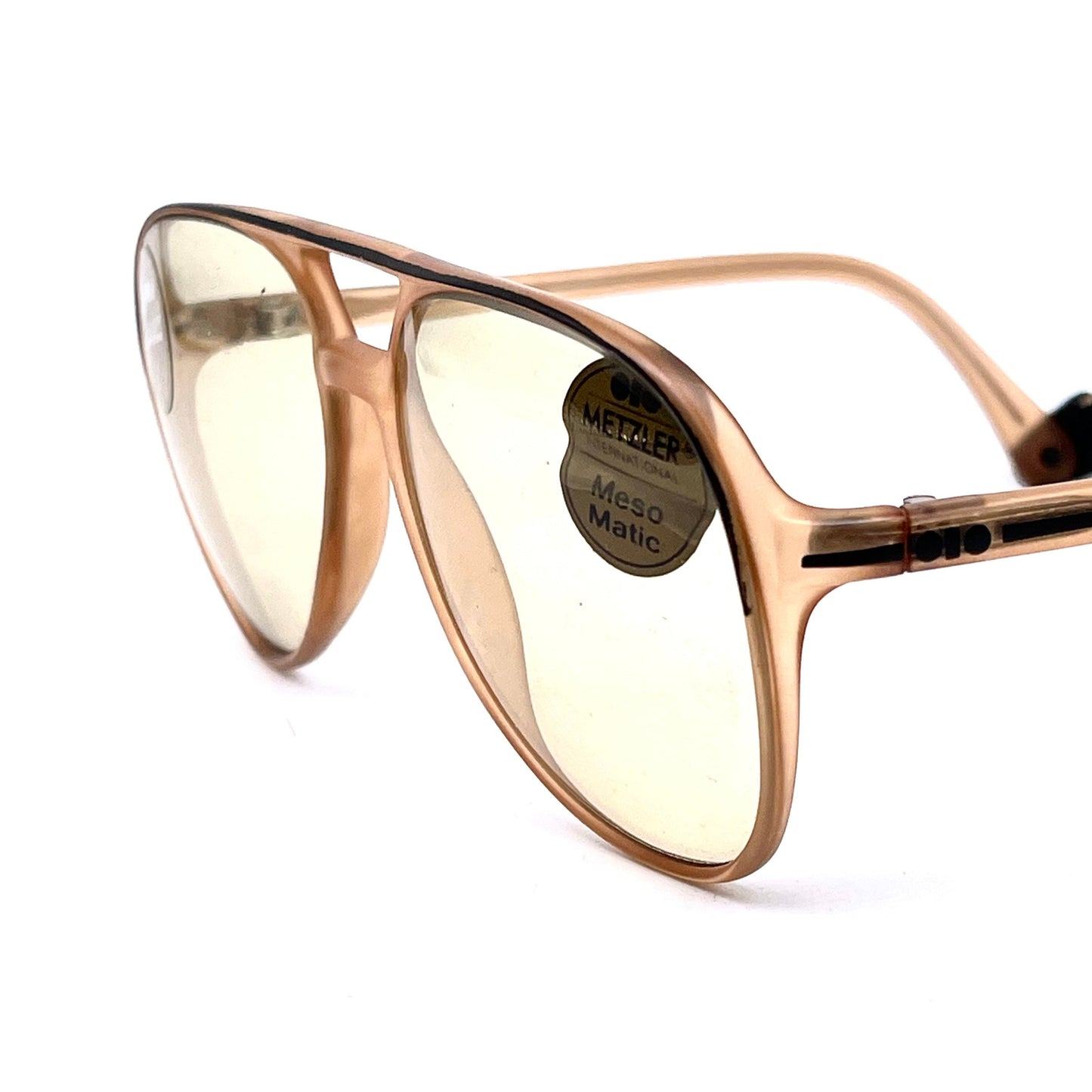 Metzler Sport aviator sunglasses w/photochromic lenses NOS 80s