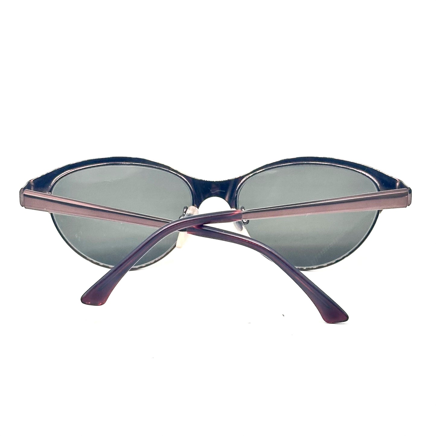 DonnaKaran 108 cateye copper metal 90s sunglasses