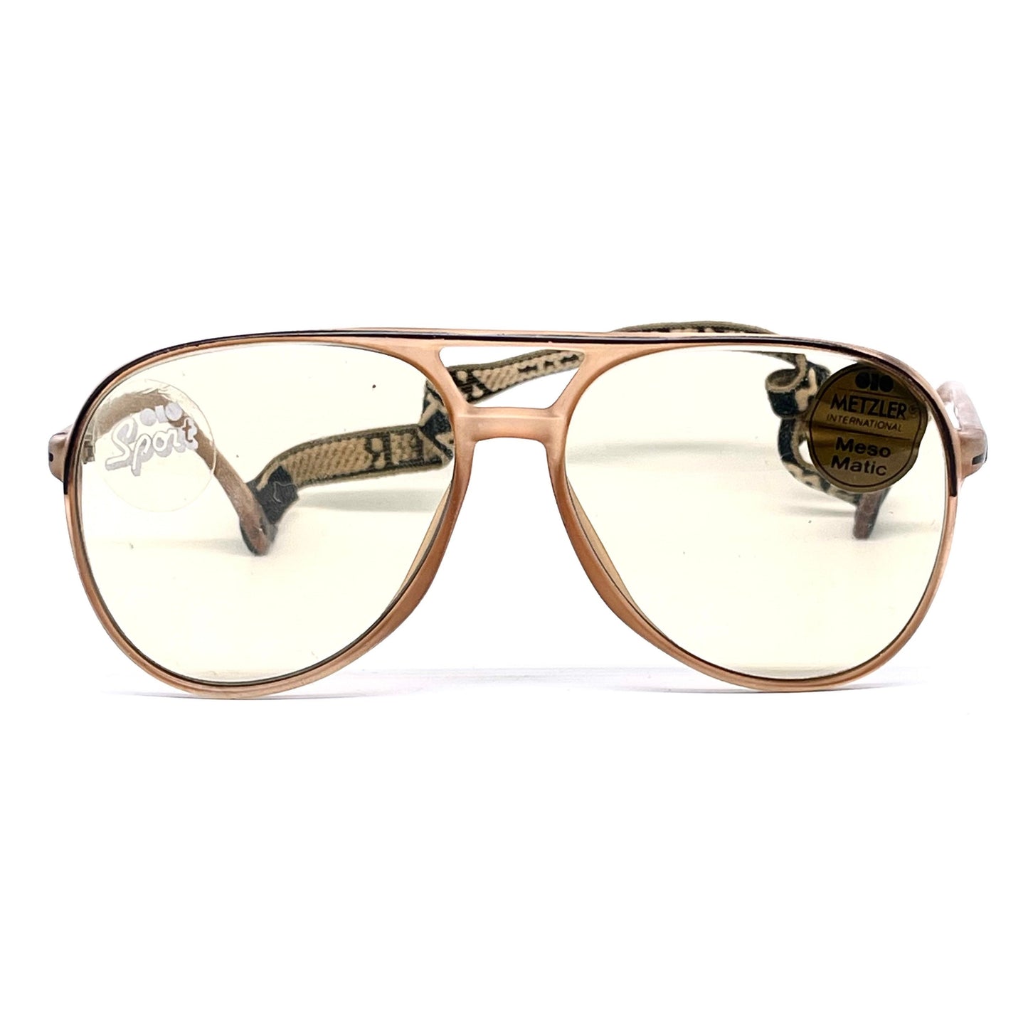 Metzler Sport aviator sunglasses w/photochromic lenses NOS 80s
