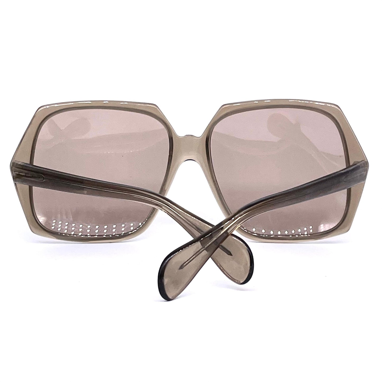 Serge Kirchhofer SK-463 square oversized sunglasses NOS 70s, w pouch.