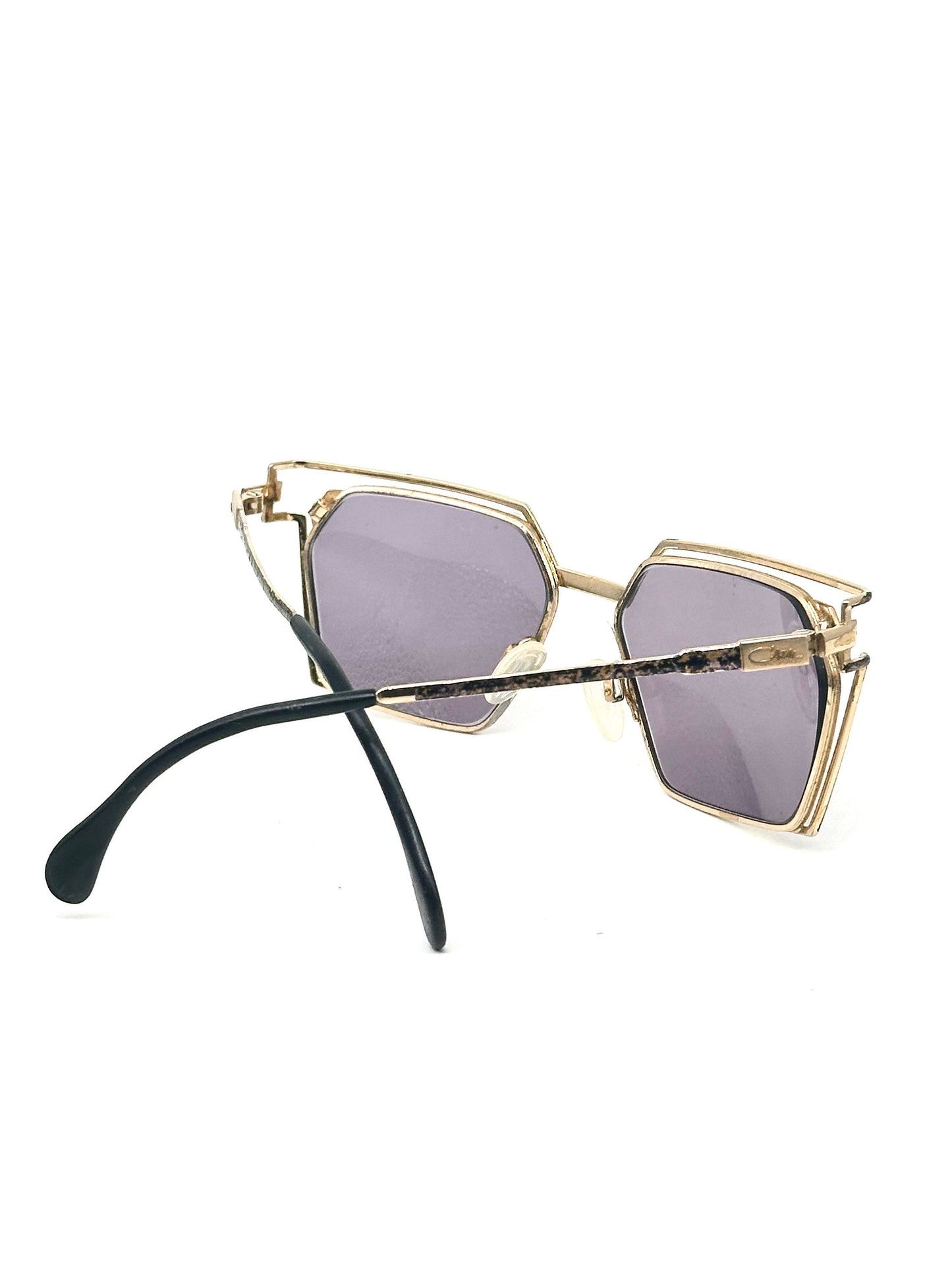 Cazal 80s unisex square oversized sunglasses made in West Germany, with new lenses, great piece