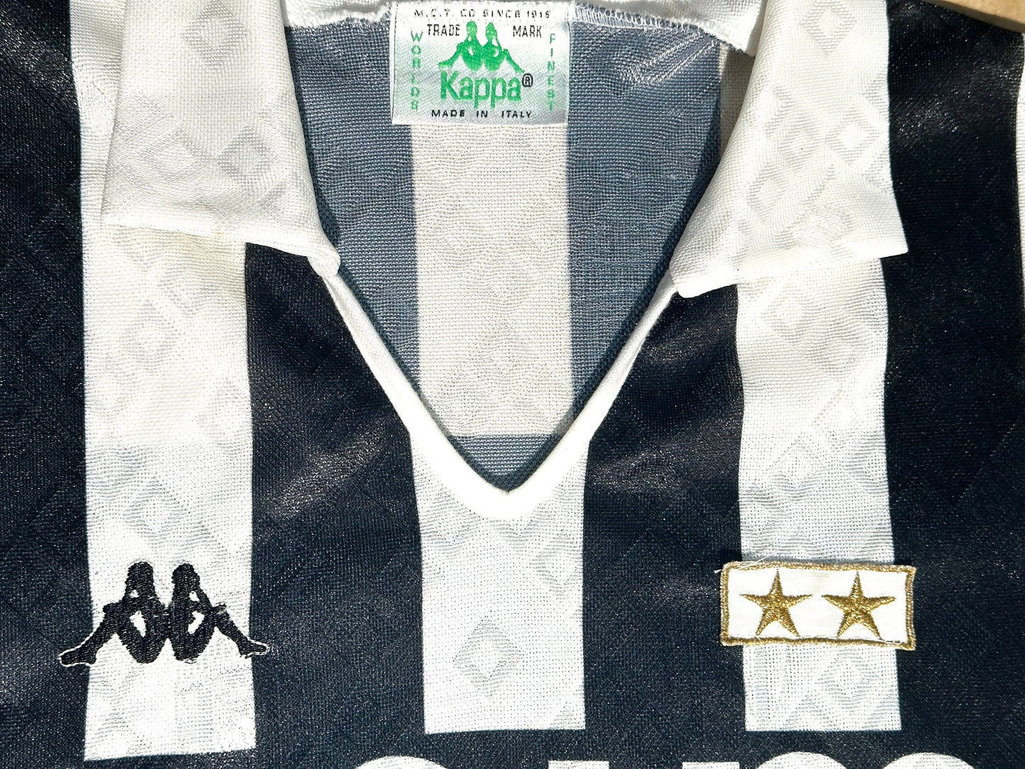 Juventus FC Kappa Upim 1989-90 auth.home games jersey tricot n.7, Aleynikov, Fortunato; perfect condition