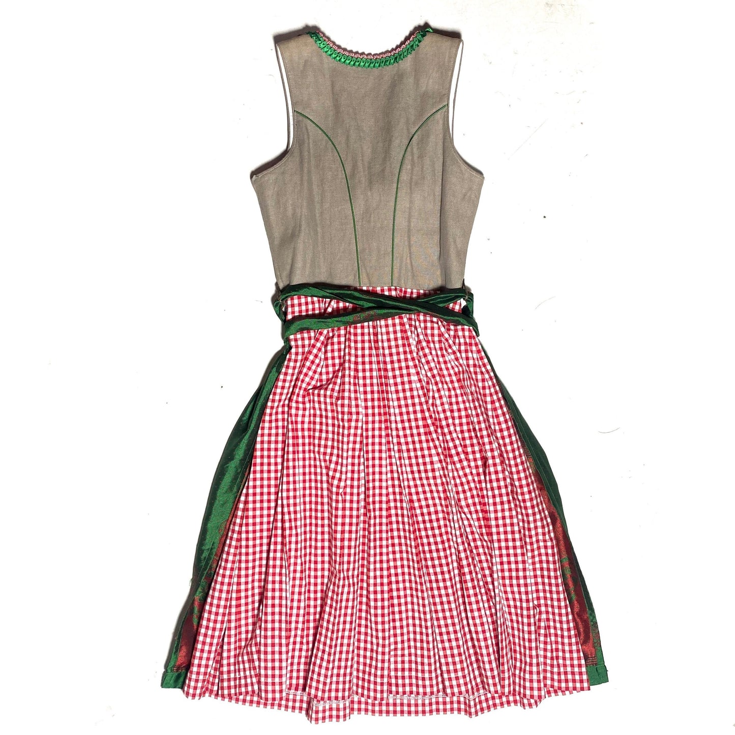 Landhaus traditional German dirndl trachten dress Oktoberfest sexy gown sz S, new old stock