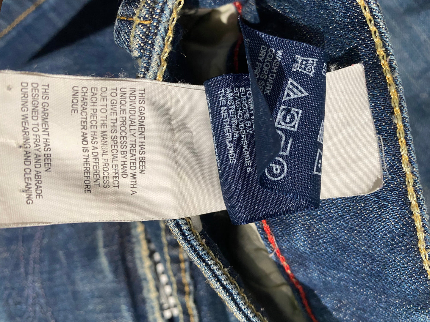 Tommy Hilfiger Rosie mini denim skirt sz L, mint