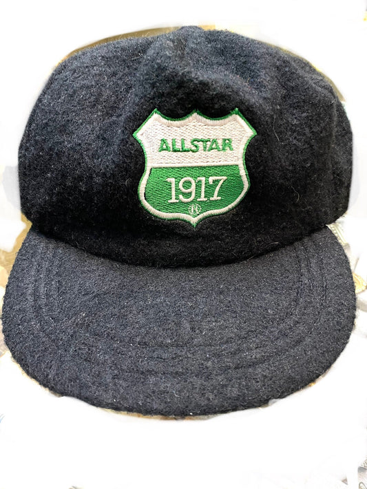Converse Allstar BNWT black fleece SnapBack with brand foundation front badge