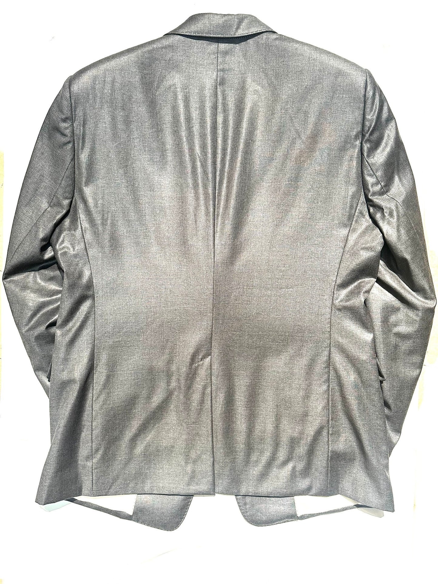 Emporio Armani Supreme grey pure new wool blazer w cotton lining, sz 50 in Mint condition