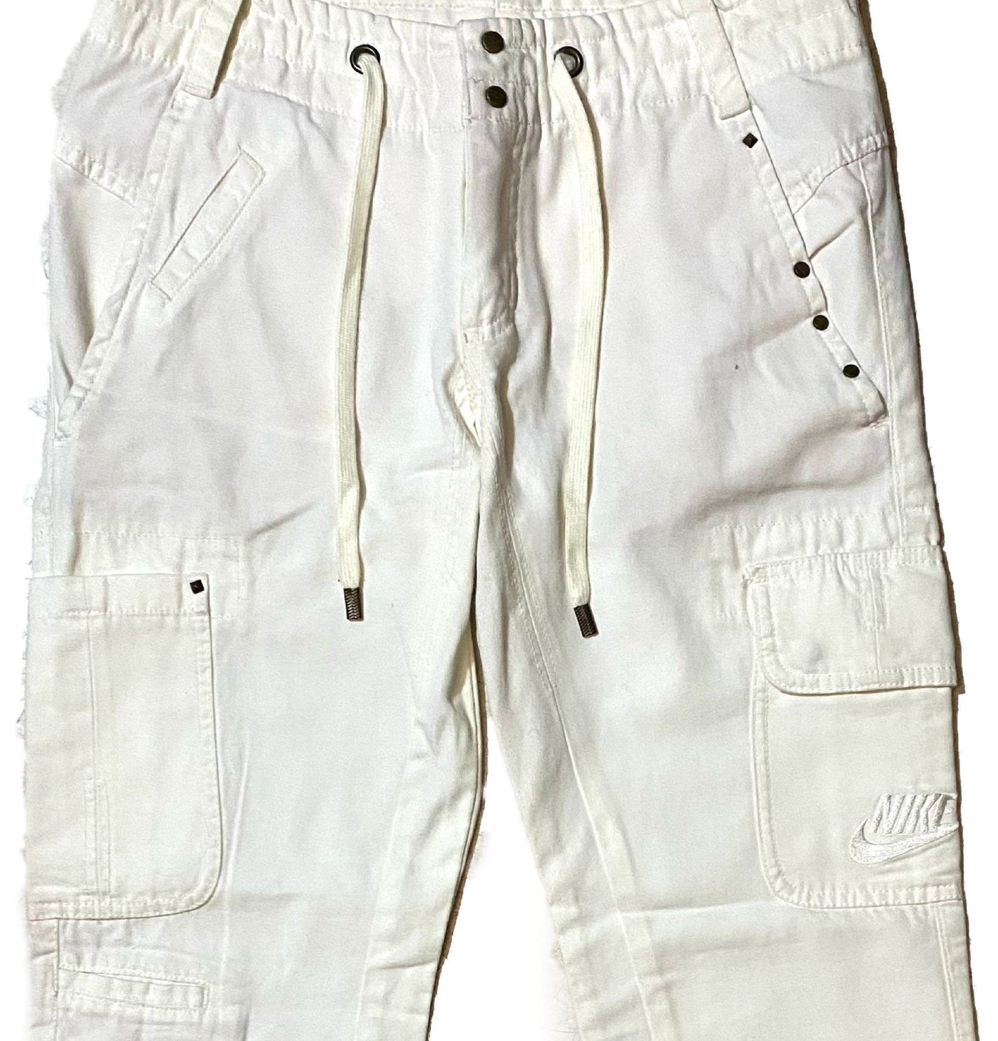 Nike BNWT HipHop Canvas cargo trousers in black or white, sizes, 90s NOS