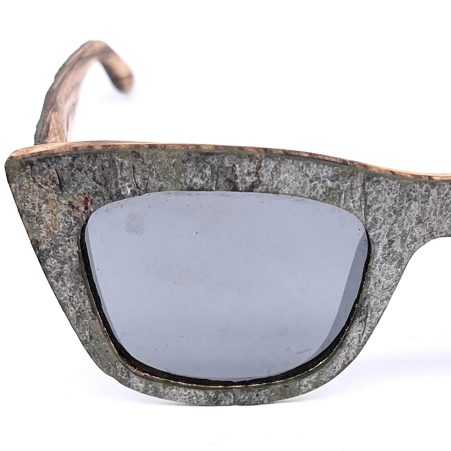 Artisanal Real Wood&Stone layered handmade sunglasses, brand new sampling piece.