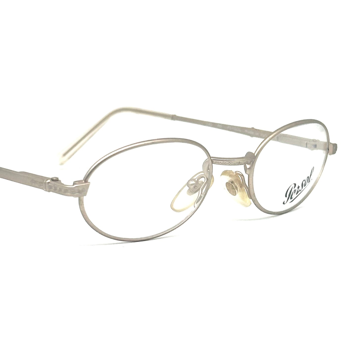 Persol Ratti Magic minimal matte oval eyeglasses  frames made in Italy, 90s NOS